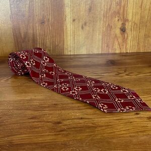 Vintage Montegomery Wards Red Tie Italia Rhodia